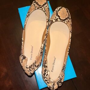 Pierre Dumas Ballerina Flat, New in Box